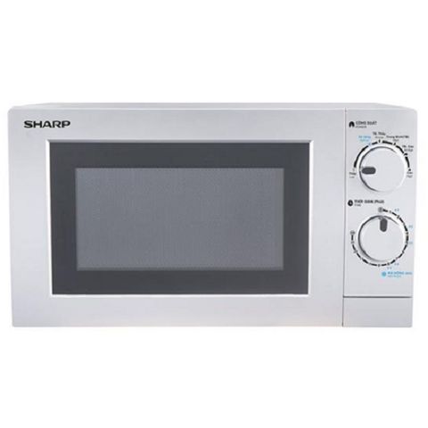 Lò Vi Sóng Sharp R-207VN-S 20L - 700W Đa Năng Nấu Hâm Rã Đông, Thiết Kế Hiện Đại, Tiết Kiệm Không Gian cho Bếp Sang Trọng