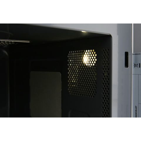 Lò vi sóng đa chức năng Sharp R-G52XVN-ST 25 lít, công suất 1000W, nướng - hâm nóng - rã đông, thiết kế hiện đại cho gia đình Việt