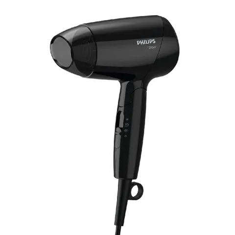 Máy sấy tóc Philips BHC010 1200W - Thiết kế gọn nhẹ, 2 chế độ sấy, màu hồng nữ tính, bảo hành 24 tháng, chính hãng Việt Nam