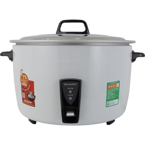 Nồi Cơm Điện Nắp Rời Sharp KSH-D55V 5 Lít - Công Suất 1550W, Nấu Cơm Nhanh, Tiết Kiệm Thời Gian, Bền Bỉ cho Gia Đình và Quán Ăn
