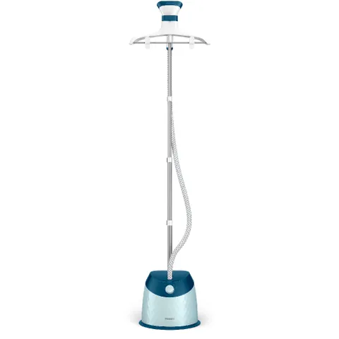 Bàn ủi hơi nước đứng Philips GC518 - Công suất 1600W, 5 chế độ phun, thiết kế hiện đại và tiện lợi cho mọi loại vải