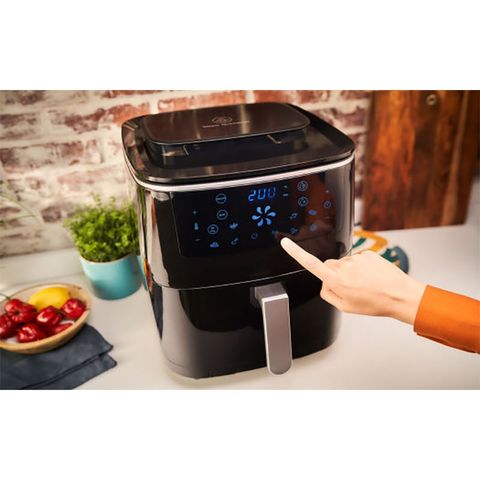 Nồi Chiên Không Dầu Tefal FW201815 - Đa Năng 6.5L, Công Suất 1600-1900W, Chức Năng Chiên Nướng & Hấp, Bảng Điều Khiển Cảm Ứng