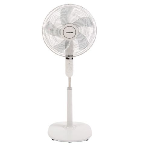 Quạt đứng Toshiba F-LSA20 60W - 5 cánh, điều khiển từ xa, nhiều chế độ gió, thiết kế hiện đại, quạt máy chính hãng tại nhà