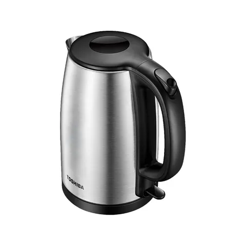 Ấm Siêu Tốc Toshiba KT-17SH2NV 1.7L - Công Suất 1850W, Inox Cao Cấp Chống Gỉ, Tự Ngắt An Toàn, Nhanh Chóng Đun Nước Sôi