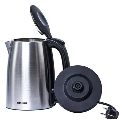 Ấm Siêu Tốc Toshiba KT-17SH2NV 1.7L - Công Suất 1850W, Inox Cao Cấp Chống Gỉ, Tự Ngắt An Toàn, Nhanh Chóng Đun Nước Sôi