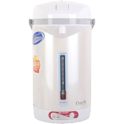 Bình Thủy Điện Sharp KP-31BTV 2.8L - An Toàn, Đun Sôi Nhanh, Giữ Nóng Hiệu Quả, Lý Tưởng Cho Gia Đình Việt