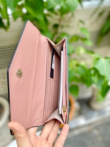 Ví Valentino Nữ Nắp Gập Màu Xanh Lá - Ví Cao Cấp Size 19,5cm Thời Trang Sang Trọng và Tiện Ích