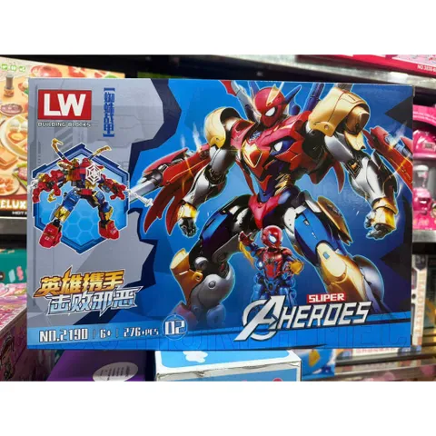 Lắp ráp siêu anh hùng Super Heroes có 4 phân loại 2190-1 2190-2 2190-3 2190-4
