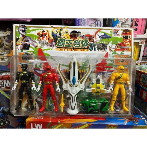 Siêu nhân Gao gồm 3 nhân vật Fight the Brigade 28179