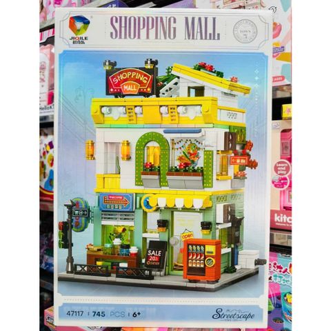JIQILE 47117 SHOPPING MALL - Đồ chơi lắp ráp mô hình trung tâm thương mại