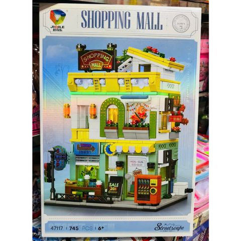 JIQILE 47117 SHOPPING MALL - Đồ chơi lắp ráp mô hình trung tâm thương mại