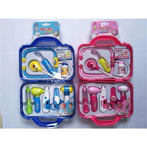 Hộp đồ chơi bác sĩ 8803 có 2 màu, đồ chơi nhập vai, đồ chơi hướng nghiệp, đồ chơi y tế