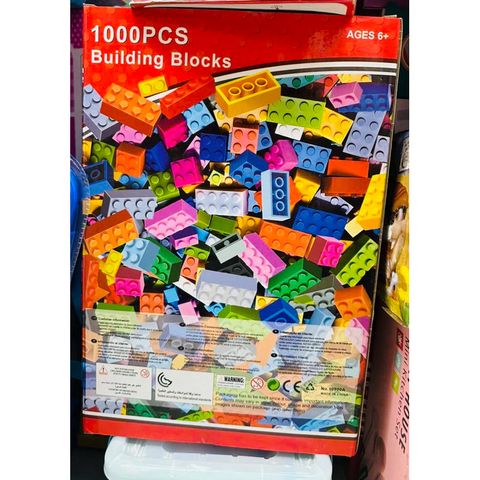Bộ lắp ráp xây dựng Bulding Blocks 1000 chi tiết 10800, đồ chơi lắp ráp sáng tạo