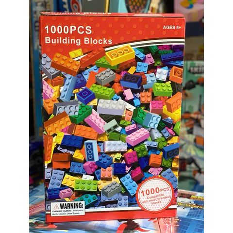 Bộ lắp ráp xây dựng Bulding Blocks 1000 chi tiết 10800, đồ chơi lắp ráp sáng tạo