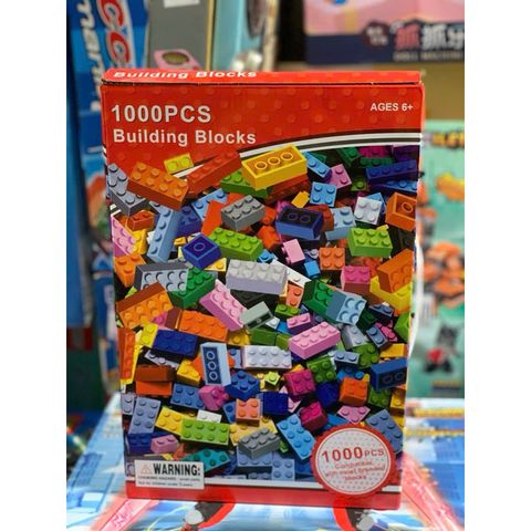 Bộ lắp ráp xây dựng Bulding Blocks 1000 chi tiết 10800, đồ chơi lắp ráp sáng tạo