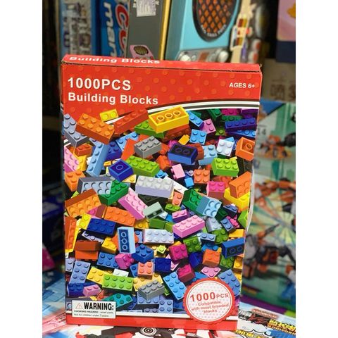 Bộ lắp ráp xây dựng Bulding Blocks 1000 chi tiết 10800, đồ chơi lắp ráp sáng tạo