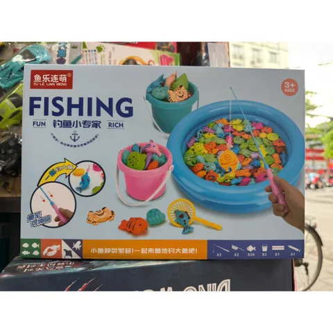 Đồ chơi câu cá bể phao 9962 Fishing games