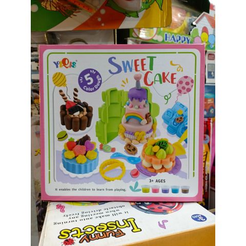 Bộ đồ chơi đất nặn làm bánh (5832) YiQis Sweet cake 232681