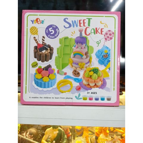 Bộ đồ chơi đất nặn làm bánh (5832) YiQis Sweet cake 232681