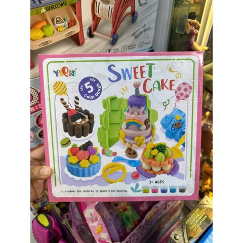 Bộ đồ chơi đất nặn làm bánh (5832) YiQis Sweet cake 232681