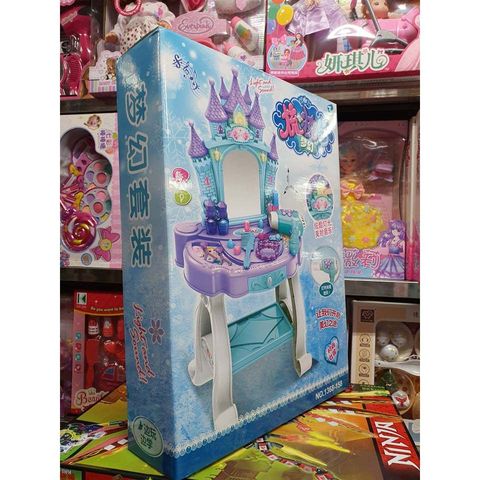Bộ đồ chơi bàn trang điểm có đèn và nhạc (1368-158 K75288) shop tặng kèm pin 232700