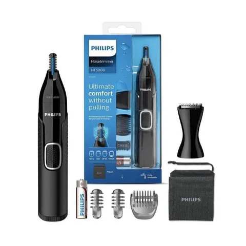 Máy Tỉa Râu Đa Năng Philips NT5650/16 - Cắt Tỉa Lông Mũi, Lông Tai, Ria Mép, Lông Mày, Chống Nước, Tiện Lợi Du Lịch