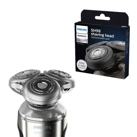 Đầu Dao Thay Thế Máy Cạo Râu Philips SH98/72 - Phụ Kiện Tương Thích Seri 9000 - Chất Lượng Cao, Made in Netherlands