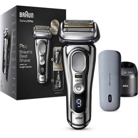 Máy cạo râu Braun Series 9 Pro Premium 9476 - Hiệu quả vượt trội với tông đơ ProLift và PowerCase sạc tiện lợi, sản xuất tại Đức