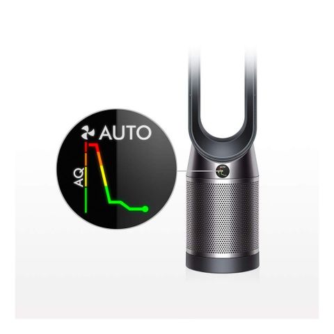 Quạt Không Cánh Dyson Pure Cool TP04 - Làm Mát và Lọc Không Khí Hiện Đại, Điều Khiển Từ Xa, Chế Độ Thổi Ngược Gió