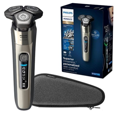 Máy Cạo Râu Philips S9502/83 - Công Nghệ Cảm Biến Thông Minh, Cạo Sạch Gần Gũi, Dễ Dàng, Sạc Nhanh 1 Giờ, Đầu Cạo Bảo Vệ Da