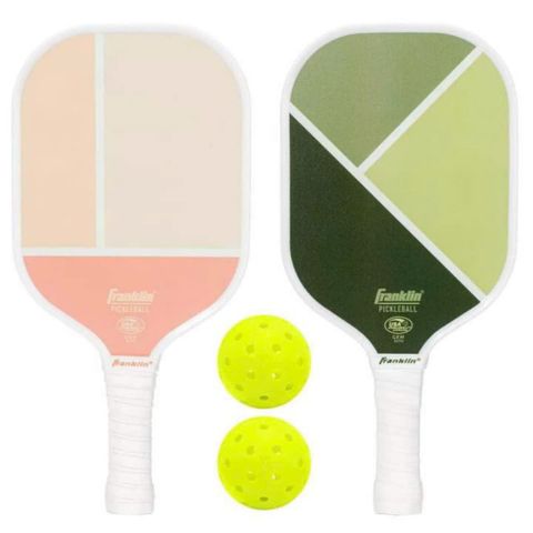 Bộ Vợt Pickleball Franklin Chính Hãng USA - 2 Vợt & 2 Quả Bóng X-40 Đẳng Cấp, Thiết Kế Thoải Mái, Phù Hợp Giải Đấu