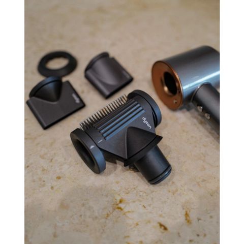 Máy sấy tóc Dyson Supersonic Copper HD15 - Lược Duỗi Mượt Tóc Công Nghệ Coanda, Tạo Kiểu Suôn Mượt Cho Tóc Thẳng Nhanh Chóng