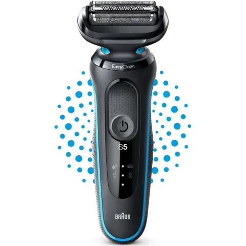 Máy Cạo Râu Braun Series 5 51-M1000s - Công nghệ Đức, Pin Li-ion, Cạo Khô & Ướt, Dễ Dàng Làm Sạch, Bảo Hành 12 Tháng