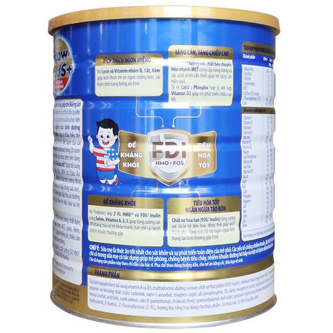 Sữa bột Nutifood Sweden GrowPLUS+ Tiêu Hóa (Xanh Nhạt) - Tiêu hóa khỏe, tăng cân Lon 800g