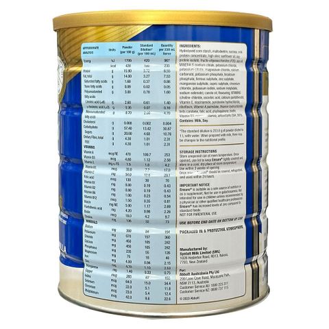 Sữa Bột Ensure Úc Vị Vani 850g Dành Cho Người Cao Tuổi, Người Suy Nhược Cơ Thể