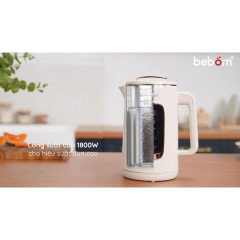 Bình đun nước siêu tốc, giữ nhiệt pha sữa điện tử Presto 3
