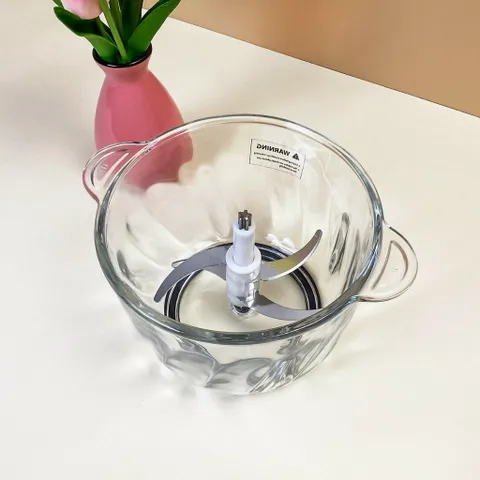 Máy Xay Thịt Cao Cấp LocknLock EJM186SLV - Cối Thủy Tinh 2.4L, Lưỡi Dao Sắc Bén, Thiết Kế Sang Trọng, An Toàn Sức Khỏe