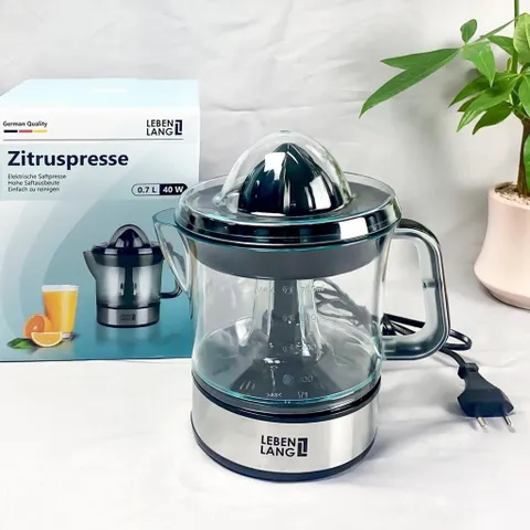 ( Bảo Hành 2 năm ) Máy Vắt Cam Lebenlang LB389 - 700ml - 40W Thương Hiệu Đức - Hàng Chính Hãng