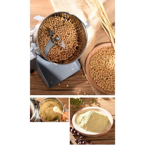 Máy Xay Bột Khô Đa Năng Seka SKM90 Xay 800g Xoay 90 Độ, Xay Mọi Thực Phẩm  ( Tặng Bộ Dao Xay Dự Phòng ) - Hàng chính hãng
