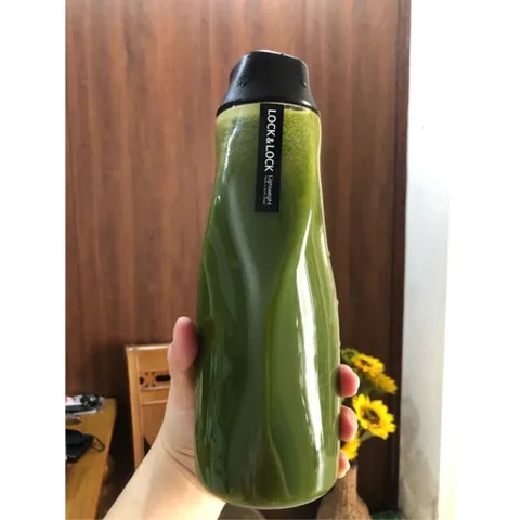 Bình Nước Lock&Lock Iceberg 700ml HAP559 (Màu Đen) Chất Liệu An Toàn