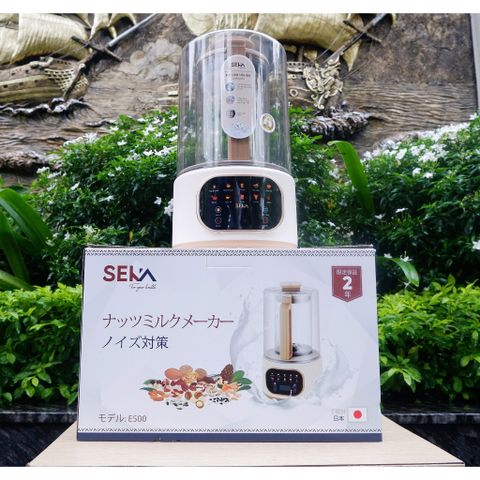 Máy Làm Sữa Hạt SEKA E500 Chống Ồn 1,5L - Đa Năng 10 Chức Năng, Bảo Hành 2 Năm - Thiết Kế Sang Trọng, An Toàn, Tiêu Chuẩn Nhật Bản