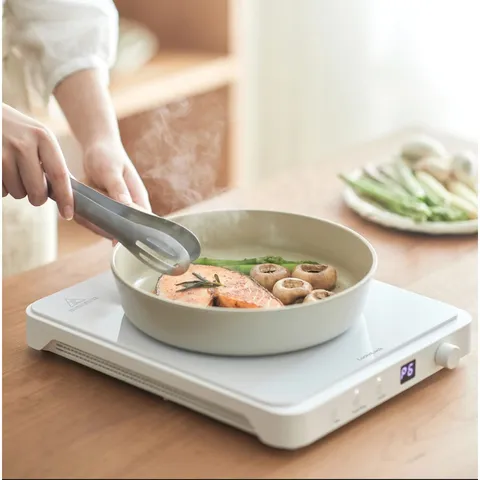 Bếp Điện Từ LocknLock Bianco Slim Induction Cooker EJI146WHT Siêu Mỏng, Đa Chế Độ - Hàng Chính Hãng