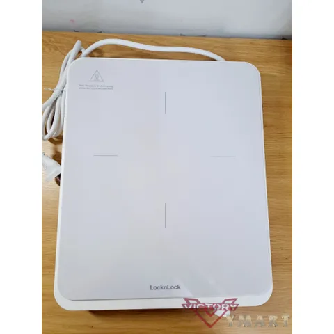 Bếp Điện Từ LocknLock Bianco Slim Induction Cooker EJI146WHT Siêu Mỏng, Đa Chế Độ - Hàng Chính Hãng