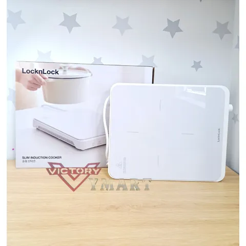 Bếp Điện Từ LocknLock Bianco Slim Induction Cooker EJI146WHT Siêu Mỏng, Đa Chế Độ - Hàng Chính Hãng