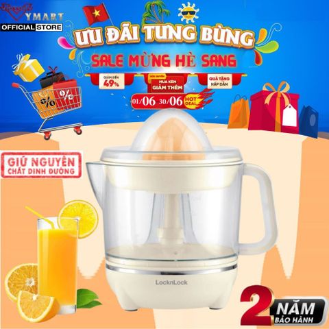 Máy Vắt Cam LocknLock EJJ236 (0,7L)  EJJ231 (0,7L) EJJ246BLK (0,9L) EJJ241 (1.2L) -  Bảo Hành 2 Năm