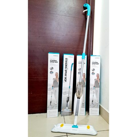 Bộ Cây Lau Nhà Mini Thép Không Gỉ LocknLock ETM494 & ETM461 - Cây Lau Nước, Thiết Kế Tiện Lợi, Đa Năng, Giúp Dọn Dẹp Hiệu Quả