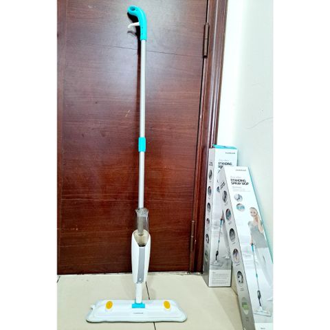 Bộ Cây Lau Nhà Mini Thép Không Gỉ LocknLock ETM494 & ETM461 - Cây Lau Nước, Thiết Kế Tiện Lợi, Đa Năng, Giúp Dọn Dẹp Hiệu Quả