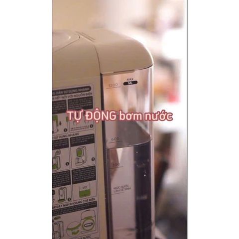 Máy Làm Sữa Hạt Tự Động 2GOOD SONA I8 1.2L, 1200W, Hộp Thủy Tinh - Khuyến Mãi Tặng Ấm Siêu Tốc Unie Chính Hãng