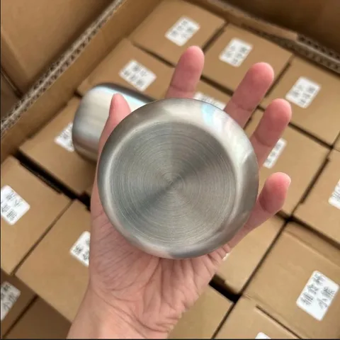 Cốc Inox 304 Mini 100ml KLE86 - Thiết Kế Hoạt Hình Dễ Thương, Chống Nóng Lạnh, An Toàn Cho Bé, Đồ Dùng Gia Đình