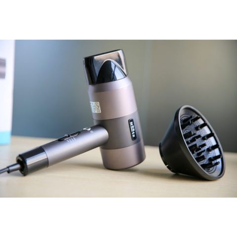 Máy Sấy Tóc HAATZ CIM908 - 1800W Đa Năng 3 Nấc Gió Nóng Lạnh, Thiết Kế Nhỏ Gọn, An Toàn Thông Minh, Bảo Hành 2 Năm